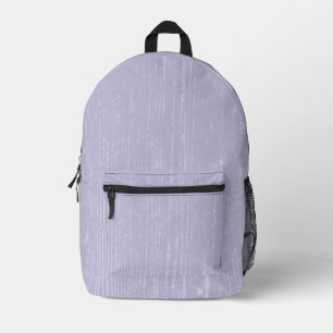 Sac À Dos Imprimé Élégant Lavender Wood Grain