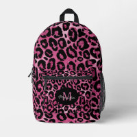 Élégant Léopard de Glam Rose Chaud Personnalisé