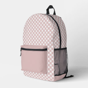 Sac À Dos Imprimé Élégant Motif en pâte rose