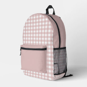 Sac À Dos Imprimé Élégant Motif en pâte rose