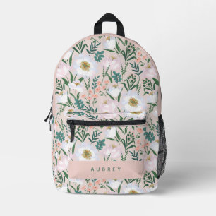 Sac À Dos Imprimé Élégant motif floral