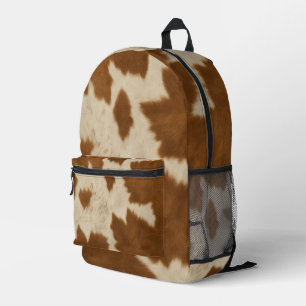 Sac À Dos Imprimé Elégante Vache Faux Cuir Collection tendance