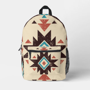 Sac À Dos Imprimé Emblème diamant boho