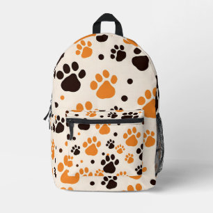Sac À Dos Imprimé Empreinte de patte animal