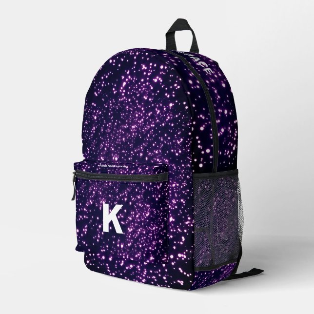 Sac À Dos Imprimé Espace extra-atmosphérique élégant Galaxie Univers (Coin arrière droit)