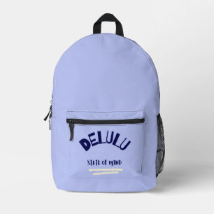 Sac À Dos Imprimé État d'esprit Delulu