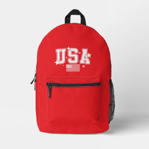 Sac À Dos Imprimé États-Unis