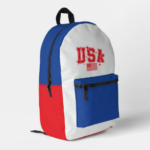 Sac À Dos Imprimé États-Unis