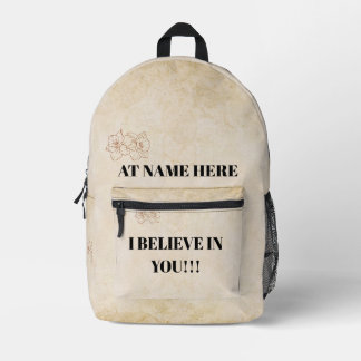 Sac À Dos Imprimé Étiquette cadeau Foil