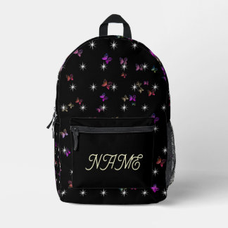 Sac À Dos Imprimé étoiles papillon
