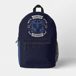 Sac À Dos Imprimé Expecto Patronum Graphisme Silhouette Vintage