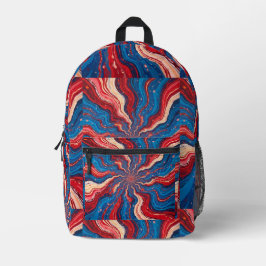 Sac À Dos Imprimé Explosion patriotique 1