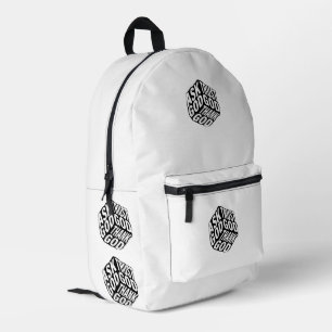 Sac À Dos Imprimé Faire confiance à Dieu, Demander à Dieu, Remercier