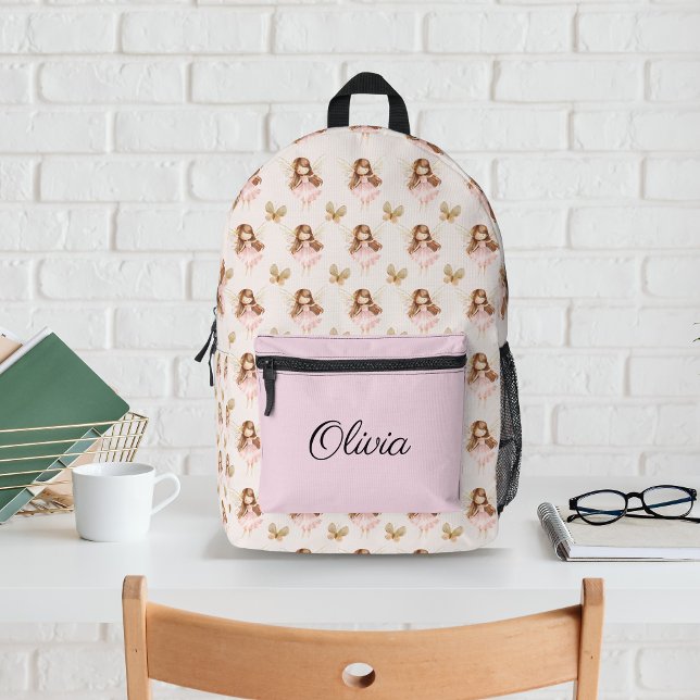 Sac À Dos Imprimé Fairy Cute Butterfly Enchanted Forest Magique (Créateur téléchargé)