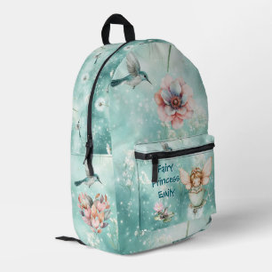 Sac À Dos Imprimé Fairy Princess Custom