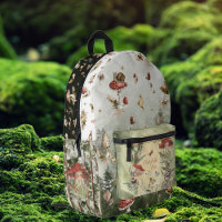 Fée de la forêt automnale magique | Monogramme