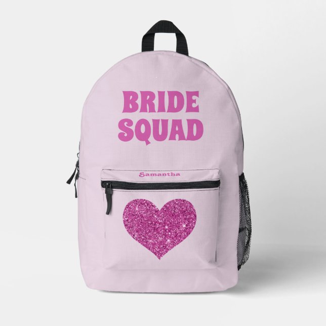Sac À Dos Imprimé Femme de brigade Pink (Recto)