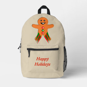 Sac À Dos Imprimé Fête de Noël Gingpain homme Personnalisé