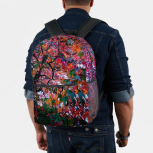 Sac À Dos Imprimé Feuilles brillants