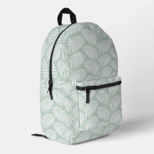 Sac À Dos Imprimé Feuilles tropicales vertes