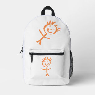 Sac À Dos Imprimé figurine humaine