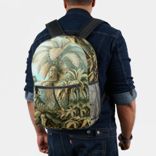 Sac À Dos Imprimé Filicinae par Ernst Haeckel, Plantes Vintages de l