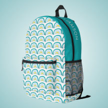 Filles arc-en-ciel turquoise