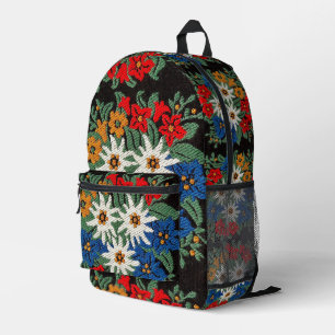 Sac À Dos Imprimé Fleur alpine suisse Edelweiss