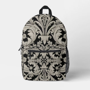 Sac À Dos Imprimé Fleur baroque