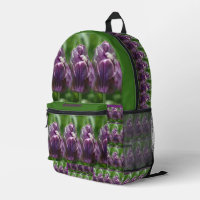 Fleur de tulipe violette personnalisée