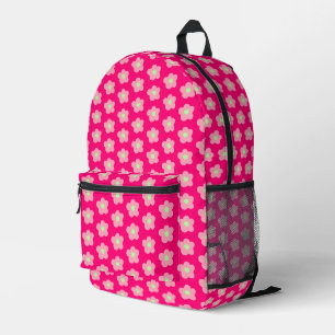 Sac À Dos Imprimé Fleurs de cerisiers en rose