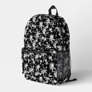 Sac À Dos Imprimé Fleurs marguerites blanches sur arrière - plan noi