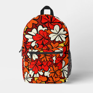 Sac À Dos Imprimé Floraison d'automne