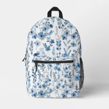 Floral bleu français