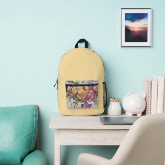 Sac À Dos Imprimé Floral Fantasy  (Créateur téléchargé)