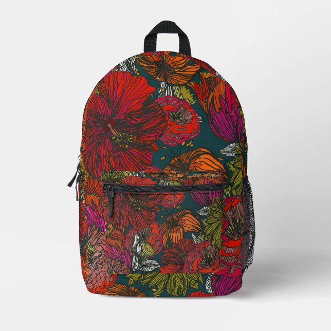 Sac À Dos Imprimé Flower Medley (Recto)