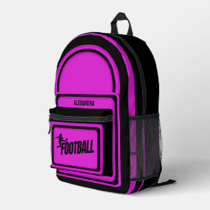 Sac À Dos Imprimé Football, Joueuse de football, Équipe, Duffle cade