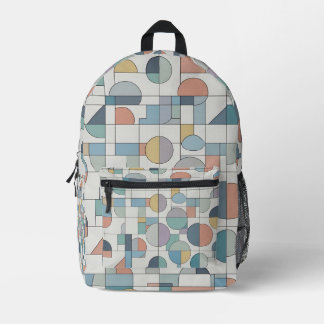 Sac À Dos Imprimé Forme géométrique