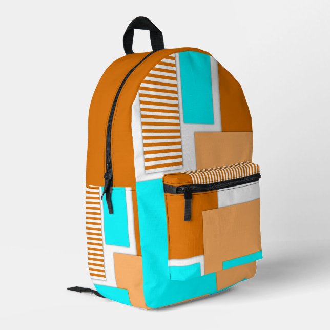 Sac À Dos Imprimé Formes géométriques découpées en papier (Coin arrière gauche)