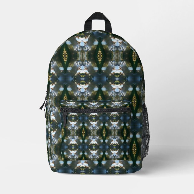 Sac À Dos Imprimé Formes symétriques (Recto)