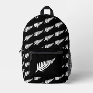 Sac À Dos Imprimé Fougère argentée de Nouvelle-Zélande
