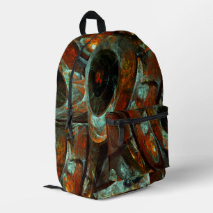 Sac À Dos Imprimé Fractionner l'art Abstrait