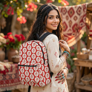 Sac À Dos Imprimé Fraise