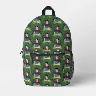Sac À Dos Imprimé Frida Kahlo   Mi Mexico Lindo Motif