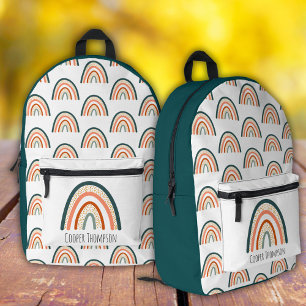 Sac À Dos Imprimé Garçons arc-en-ciel mignons 