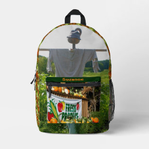 Sac À Dos Imprimé Garden Scarecrow Country Produire personnalisée