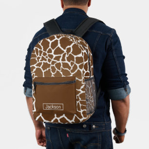 Sac À Dos Imprimé Giraffe