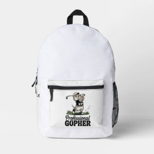 Sac À Dos Imprimé Gopher Professionnel - Housse de club de golf