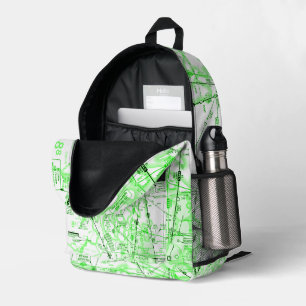 Sac À Dos Imprimé Graphique aéronautique
