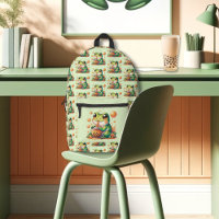 Grenouille Verte Boire Orange Boba Bubble Thé